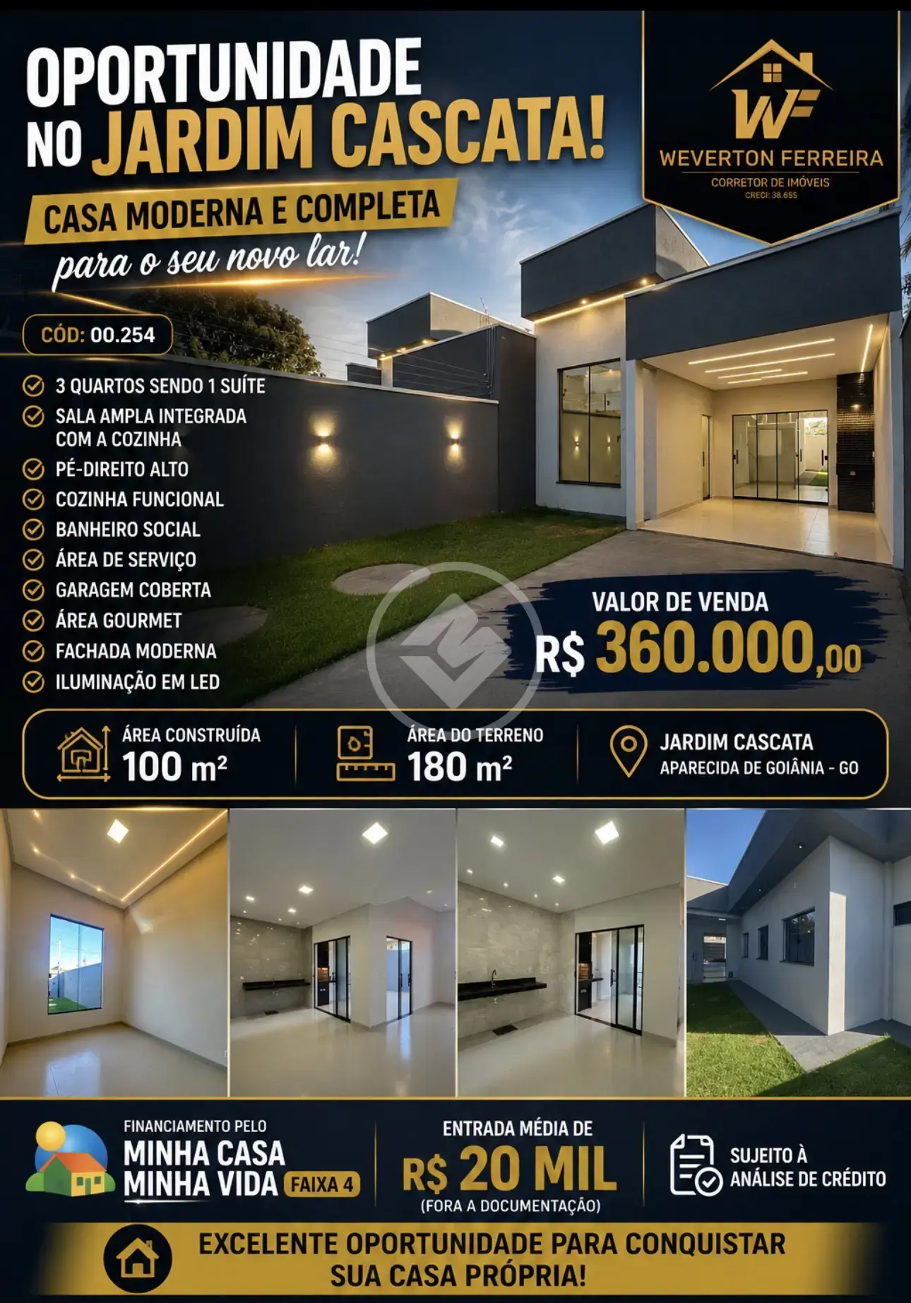 🏡 OPORTUNIDADE NO JARDIM CASCATA!