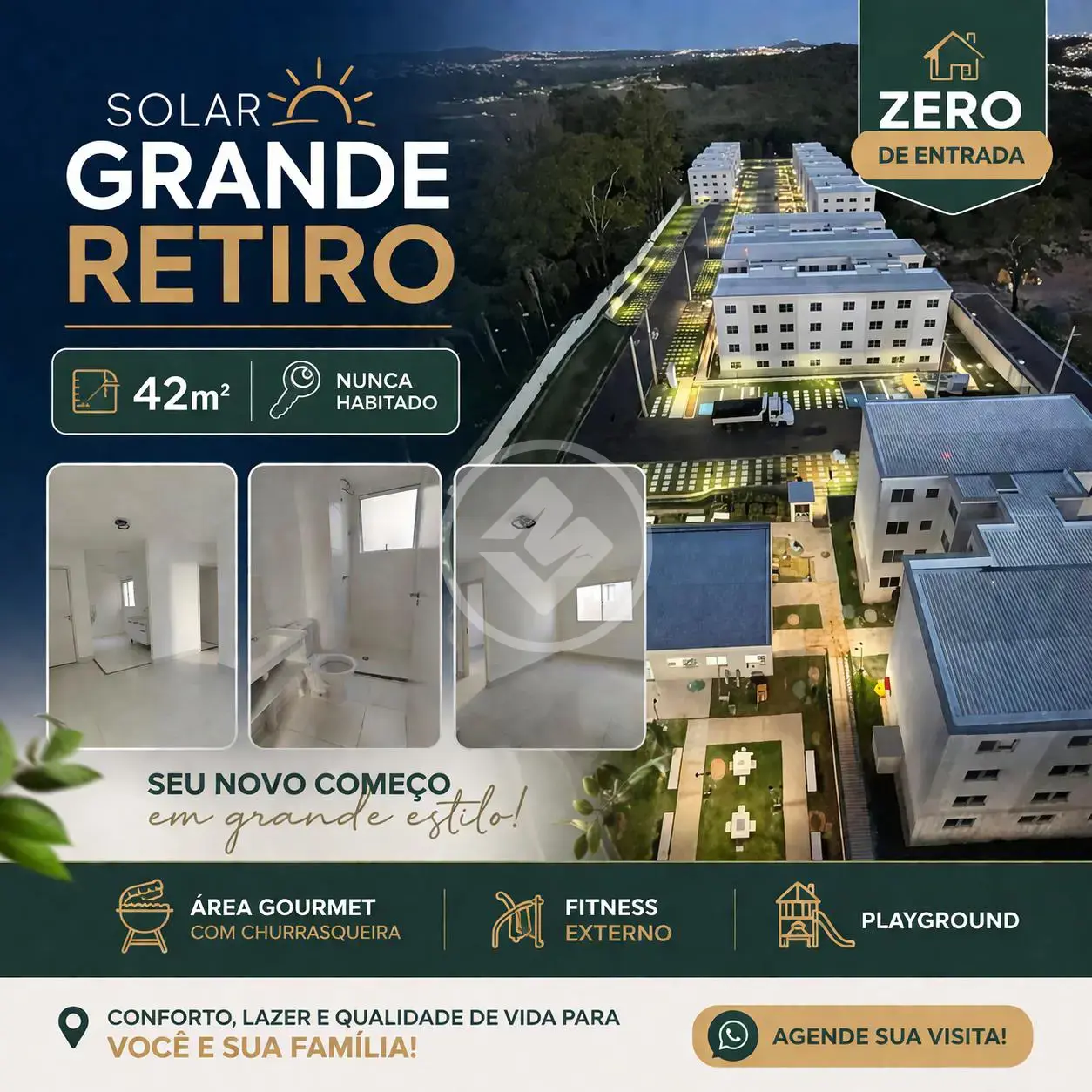 Apartamento Loteamento Grande Retiro, Goiânia - GO — foto 2