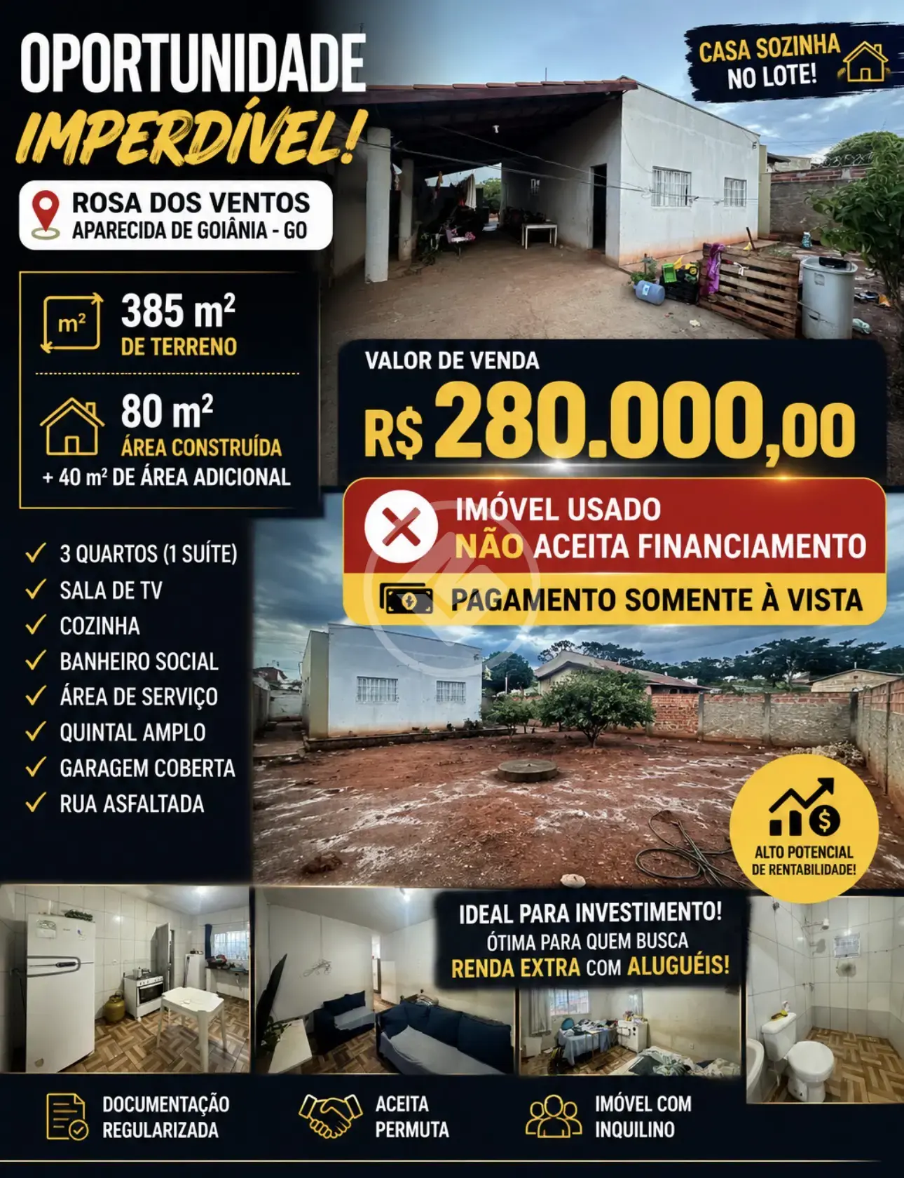 Casa Rosa dos Ventos, Aparecida de Goiânia - GO — foto 1