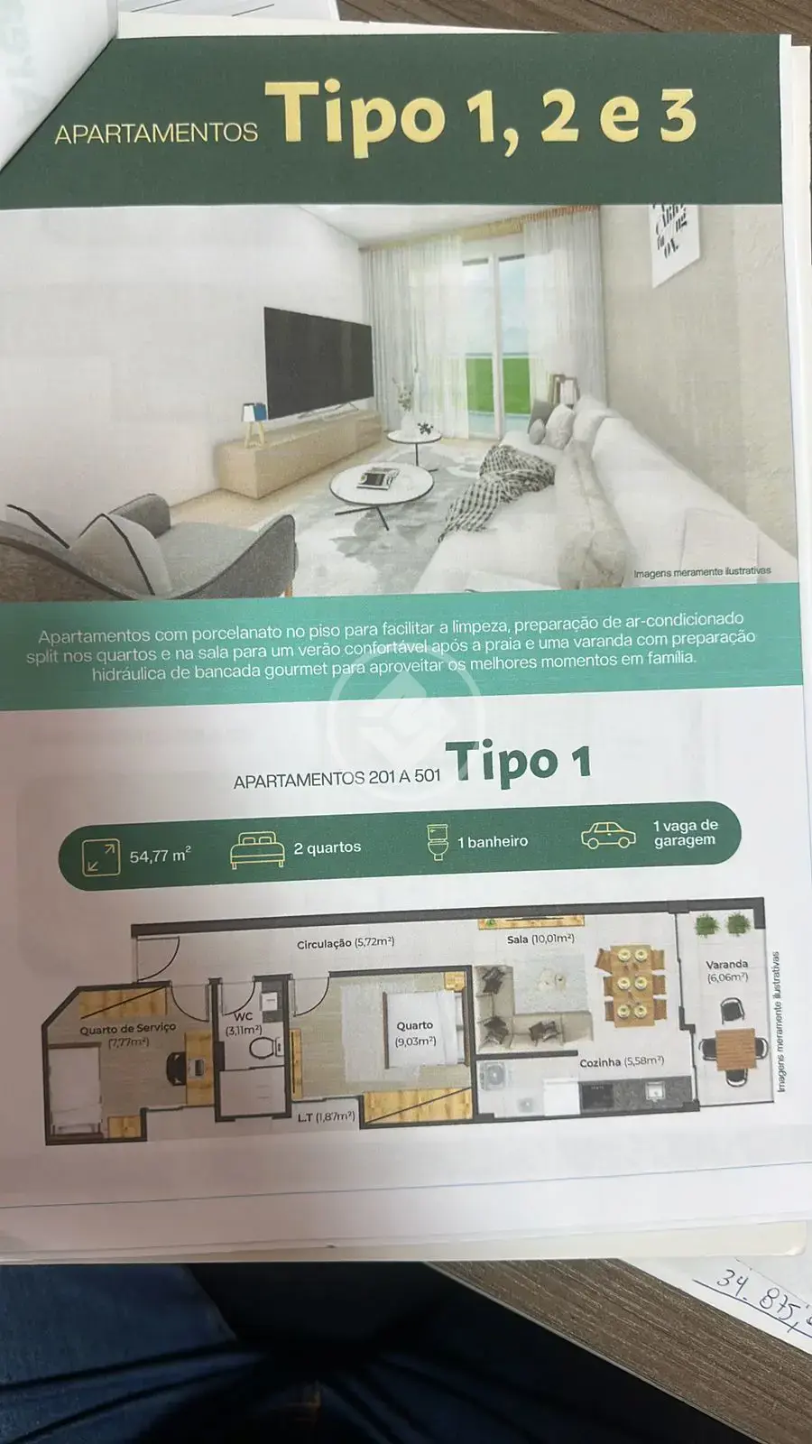 Apartamento 2 quartos no Praia do Morro, Guarapari — foto 4 de 6