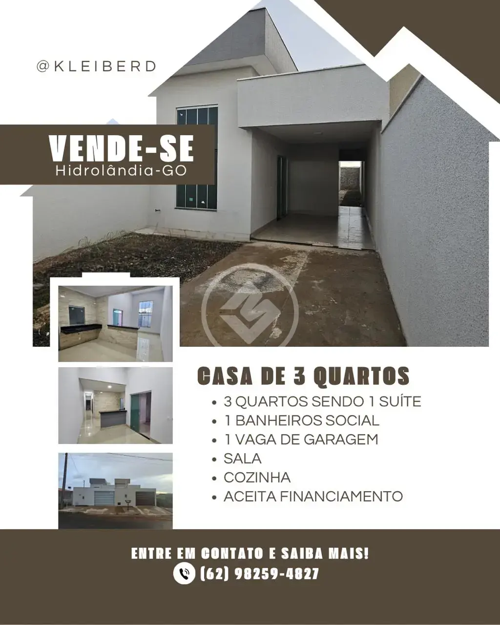 Hidrolândia - Casa no Setor Morada do Sol