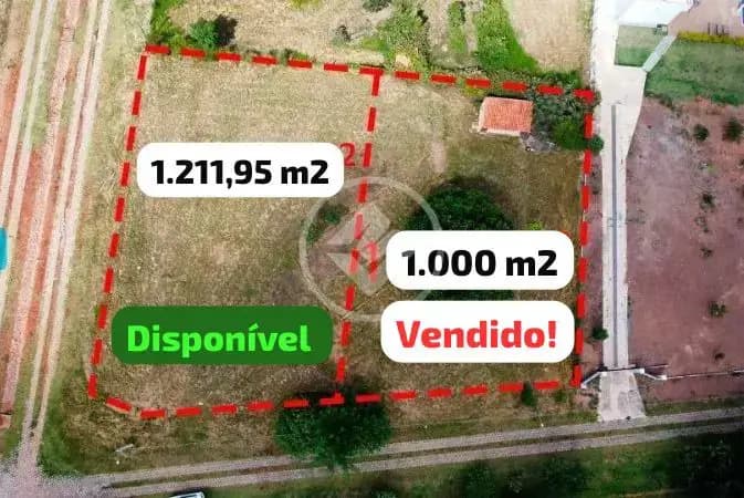 Hidrolândia - Terreno no Condomínio Cidade das Águas