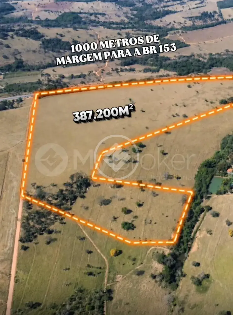 Área Comercial com 387.200 m² à Venda às Margens da BR-153