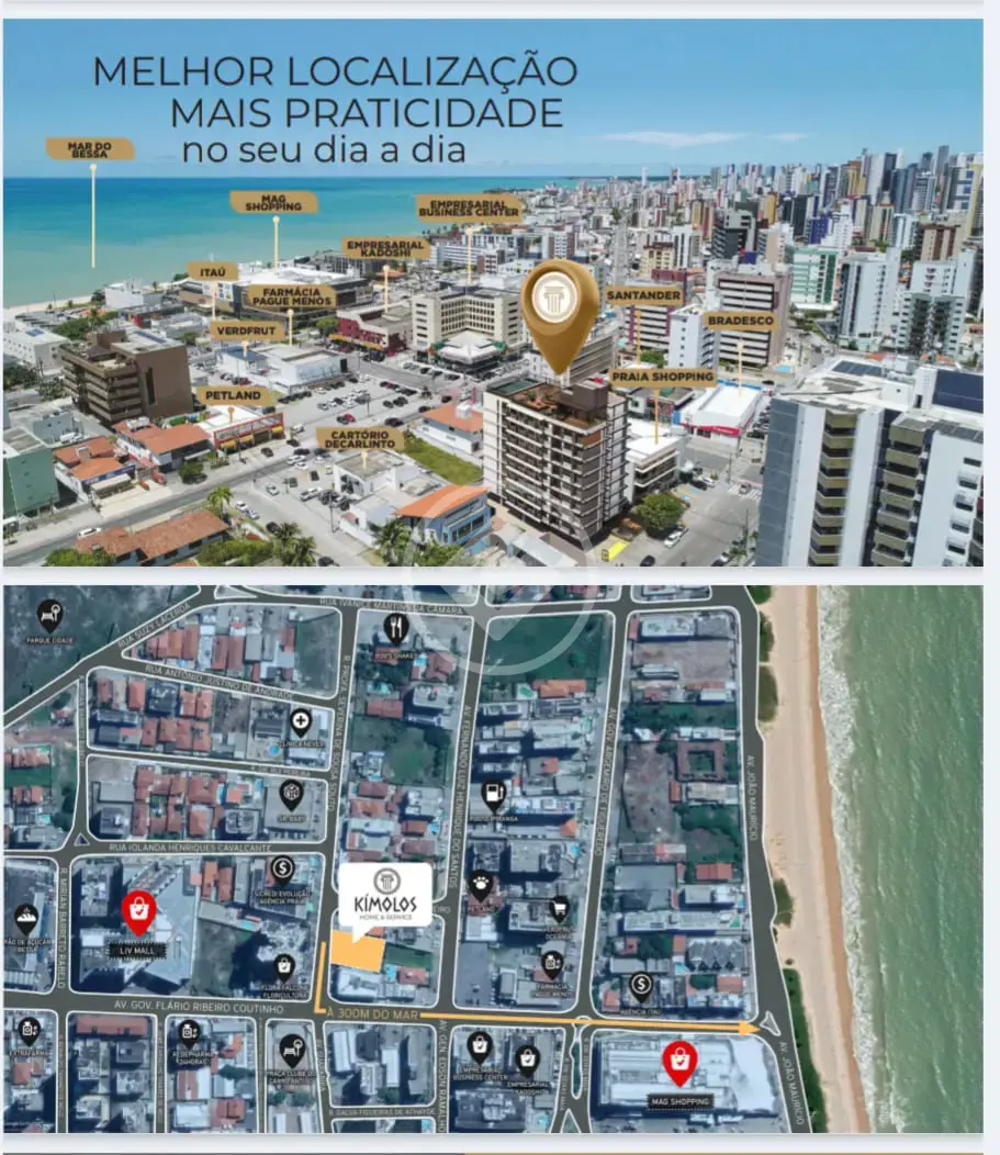 Flat 1 quarto no Jardim Oceania, João Pessoa — foto 4 de 4