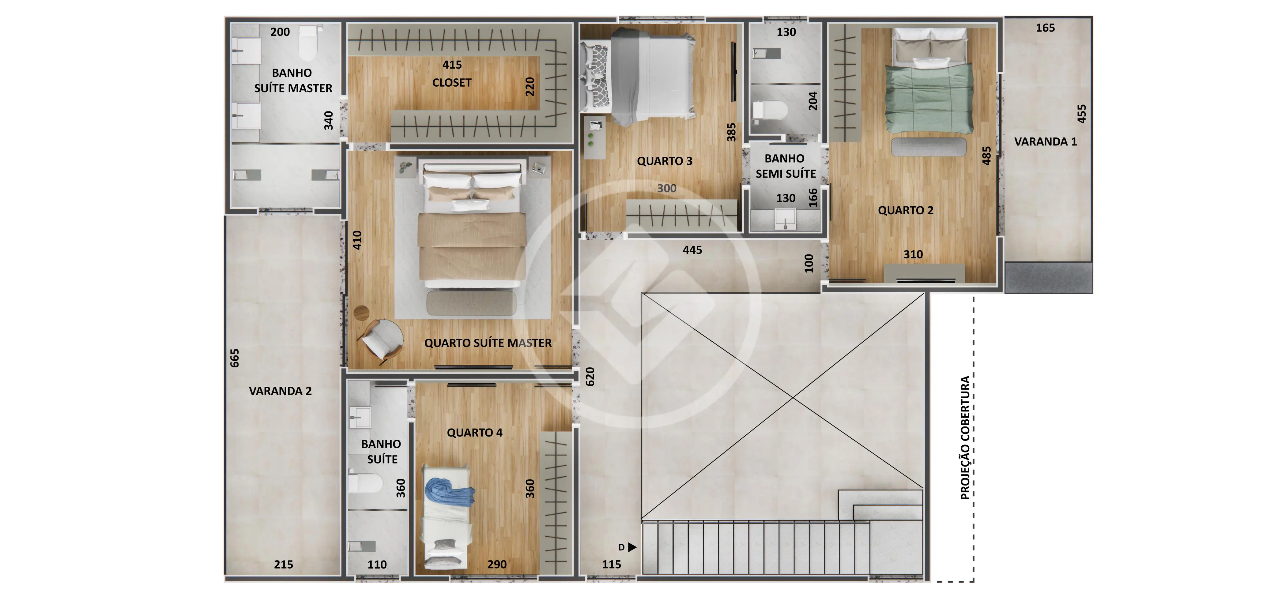 Casa Condomínio 5 quartos no Gran Park, Vespasiano — foto 6 de 6