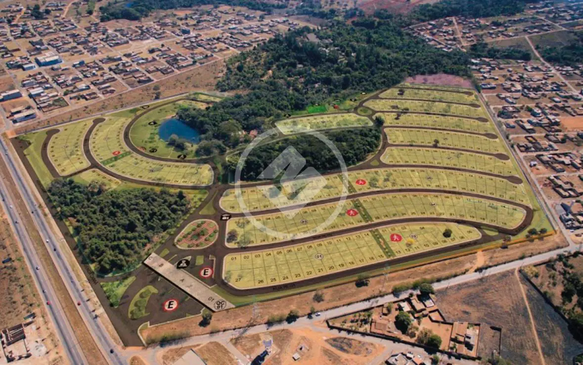 REF: OFFICE2689 Terreno no condomínio Rosa de Leiria, com 380,50m², Goianira-GO