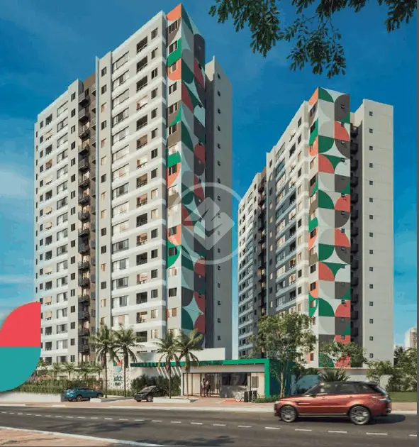 REF: Office2071 Ágio - Apartamento no Edifício Art Haus, sendo 2 quartos 1 suíte com 53m²,Goiãnia-GO