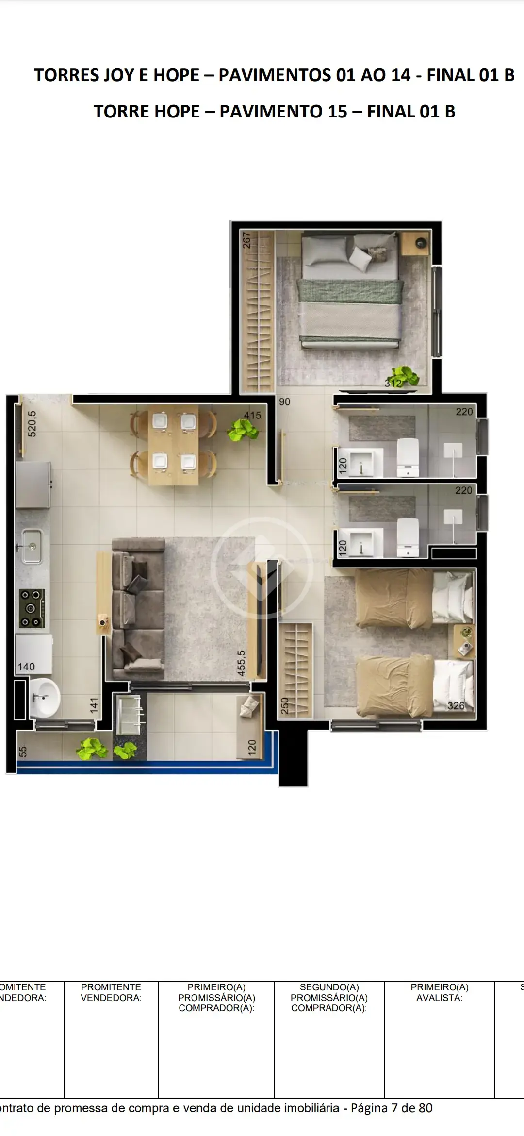 Apartamento Jardim Palácios, Aparecida de Goiânia - GO — foto 2
