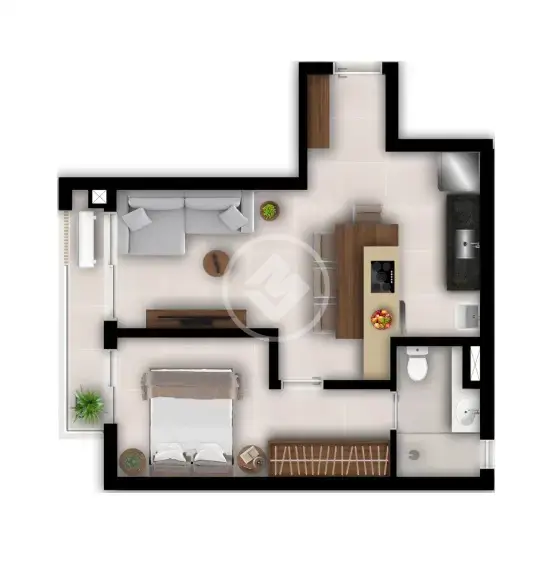 Loft / Studio no Setor Bueno, Goiânia — foto 3 de 3