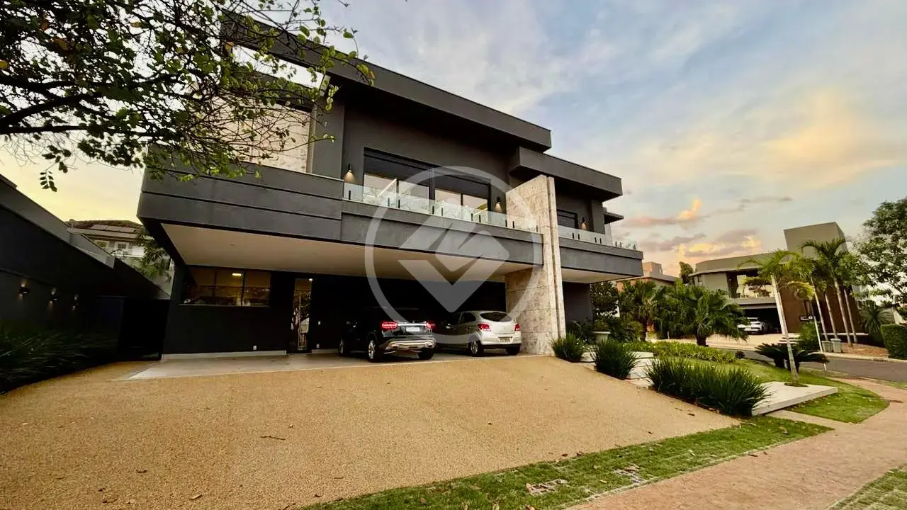 Casa Condomínio Residencial e Empresarial Alphaville, Ribeirão Preto - SP — foto 1