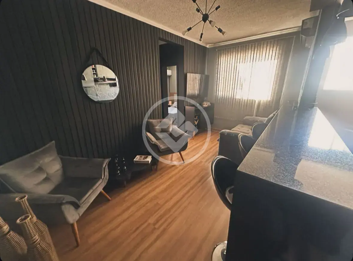 Apartamento com 2 dormitórios todo mobiliado