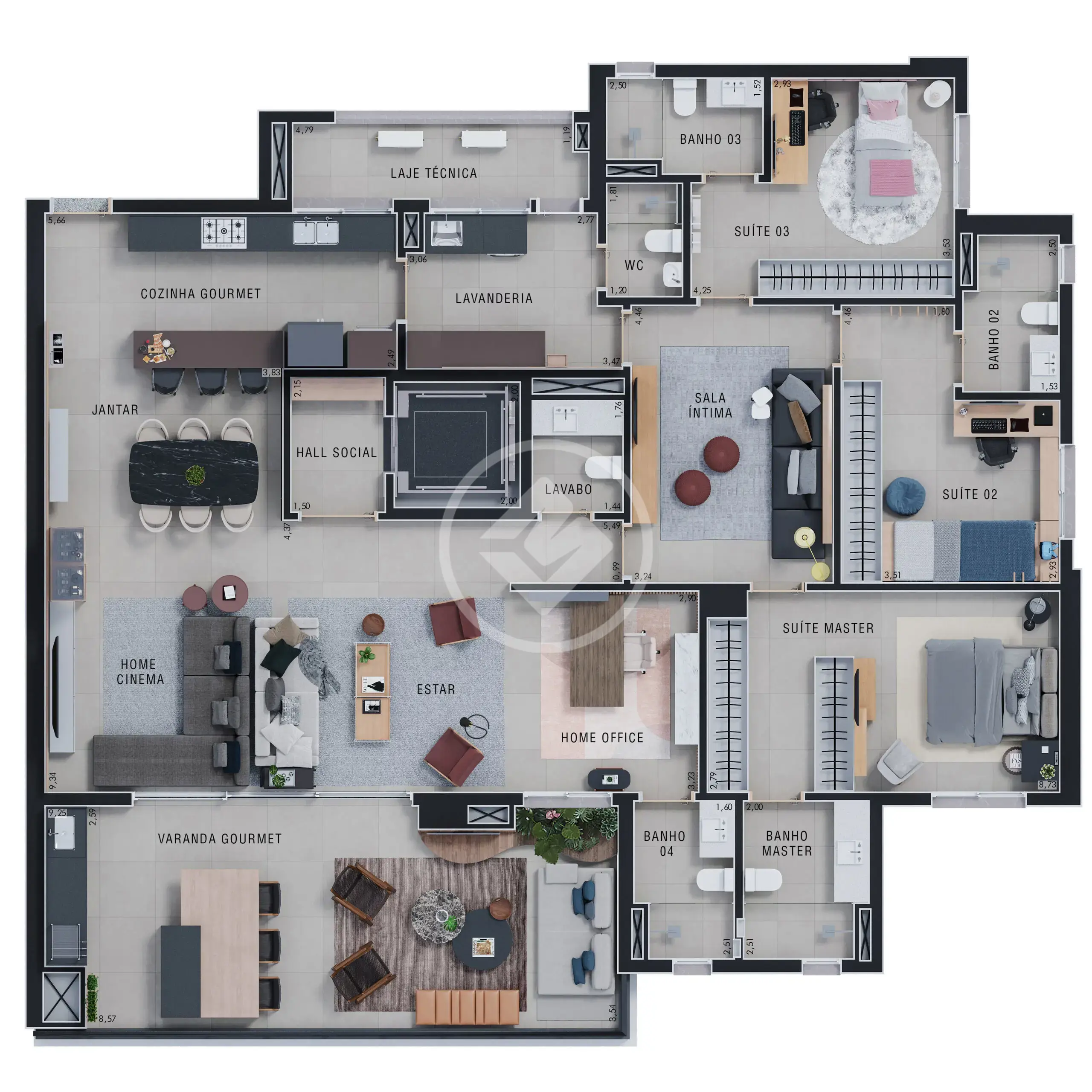 Apartamento 3 quartos no Jardim Ilhas do Sul, Ribeirão Preto — foto 6 de 6