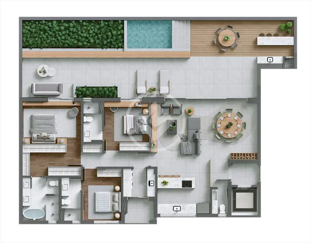 Apartamento Bigorrilho, Curitiba - PR — foto 1