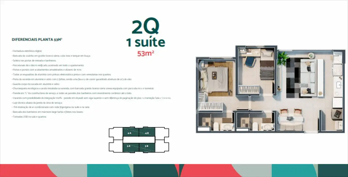Apartamento Vila Rosa, Goiânia - GO — foto 2