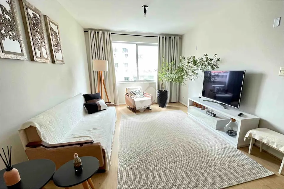 Apartamento Mobiliado e Decorado, Pronto para Morar, 3 Dormitórios, 2 Vagas de Garagem, Brooklin