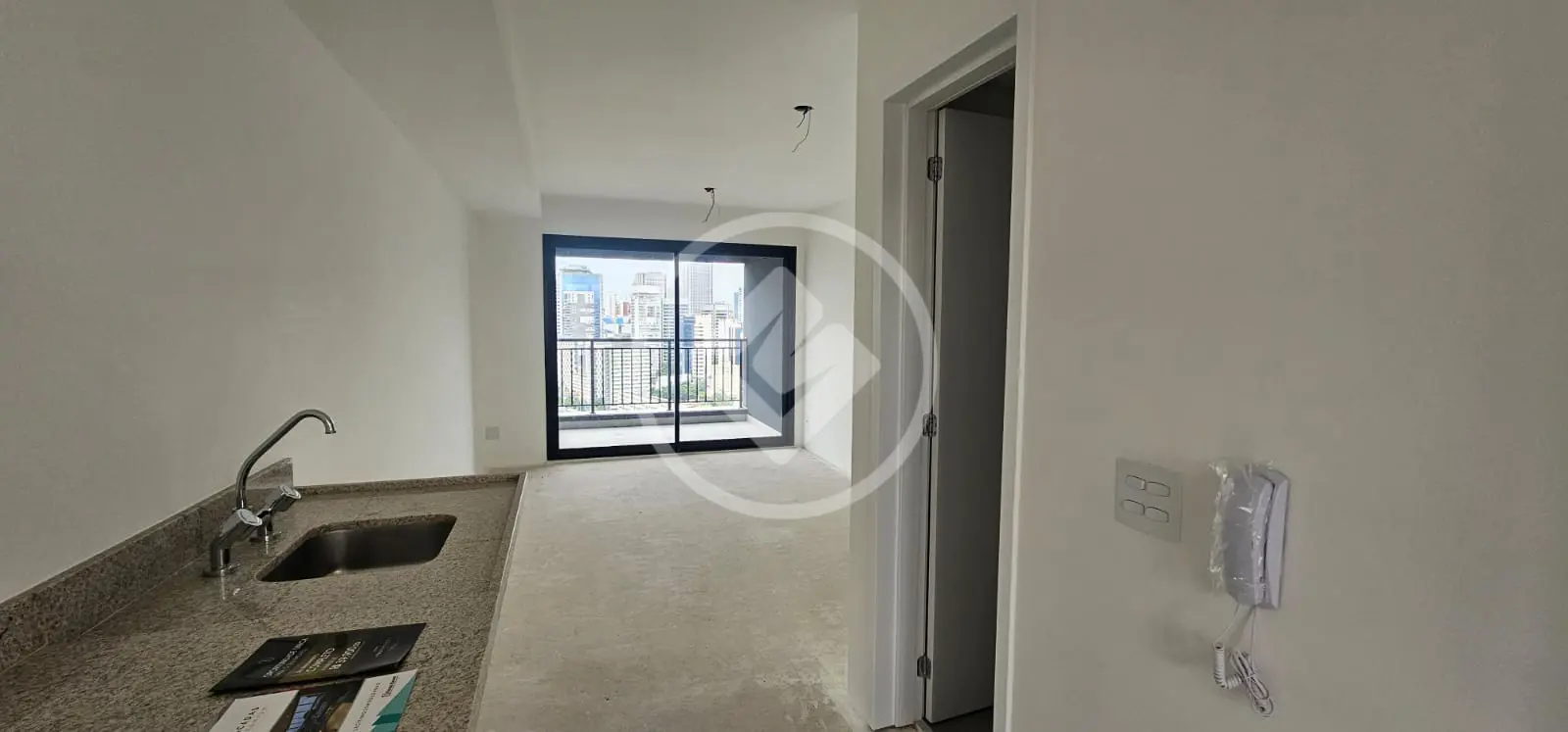 Apartamento de 33m² amplo e com vista incível!!!