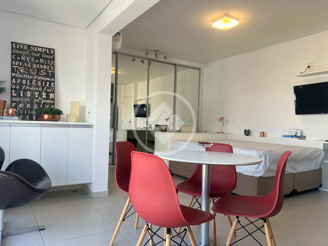 Apartamento para locação, 35m2 , 1 vaga, pronto para morar no Campo Belo.