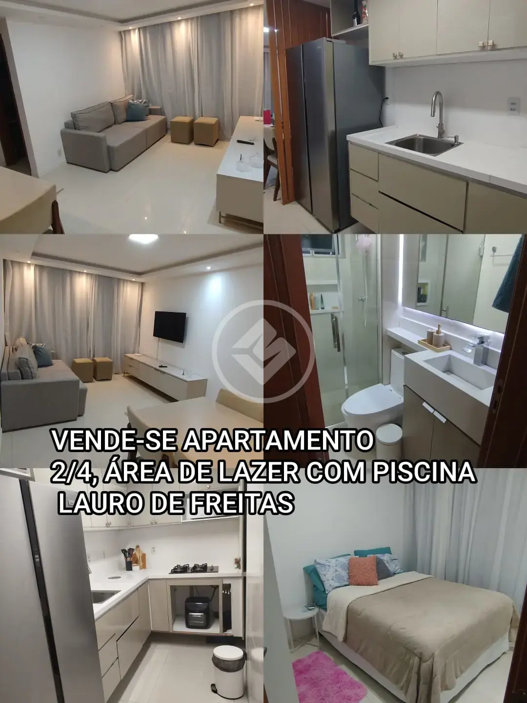 Apartamento 2 quartos no Caixa D'Água, Lauro de Freitas — foto 3 de 6