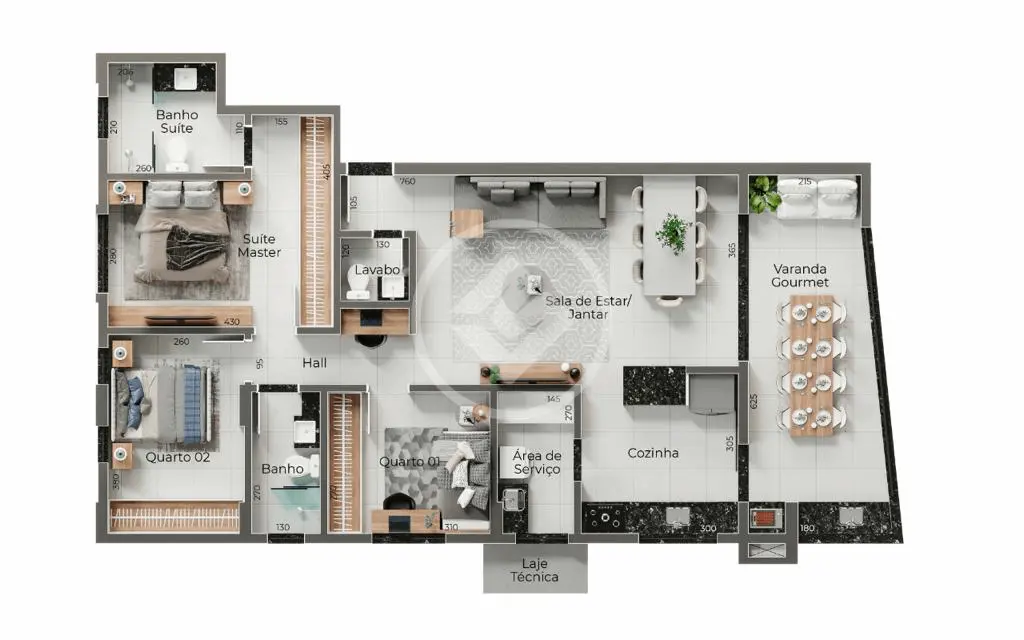 Apartamento 3 quartos no Granada, Uberlândia — foto 3 de 3