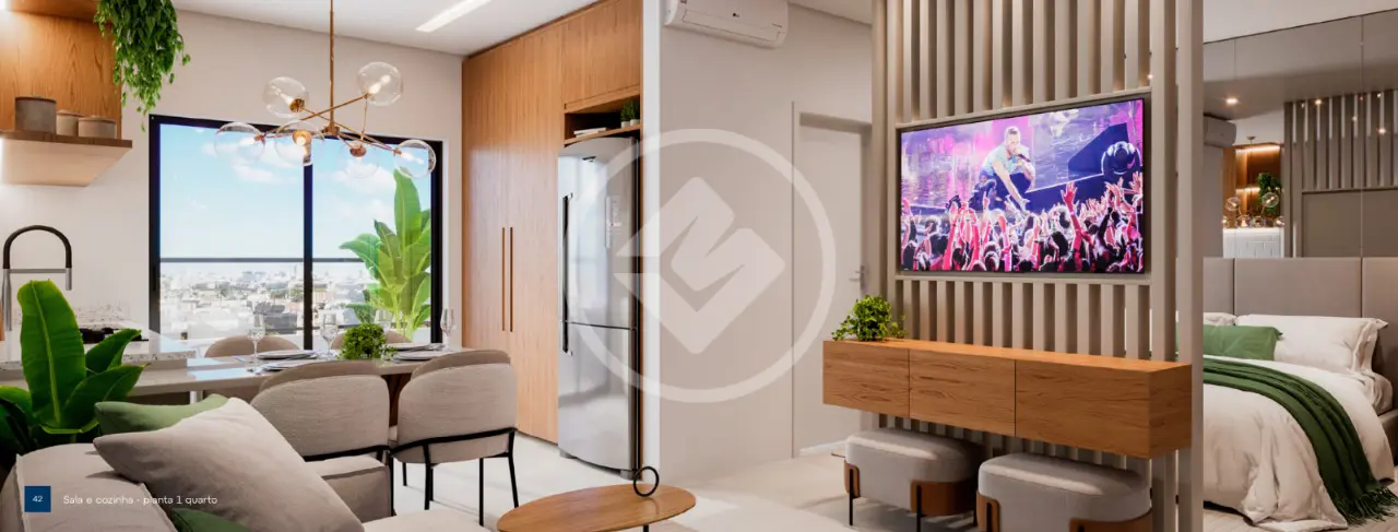Apartamento 1 quarto no Patrimônio, Uberlândia — foto 3 de 5