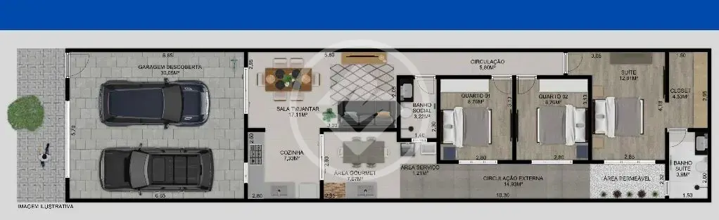 Casa Novo Mundo, Uberlândia - MG — foto 1