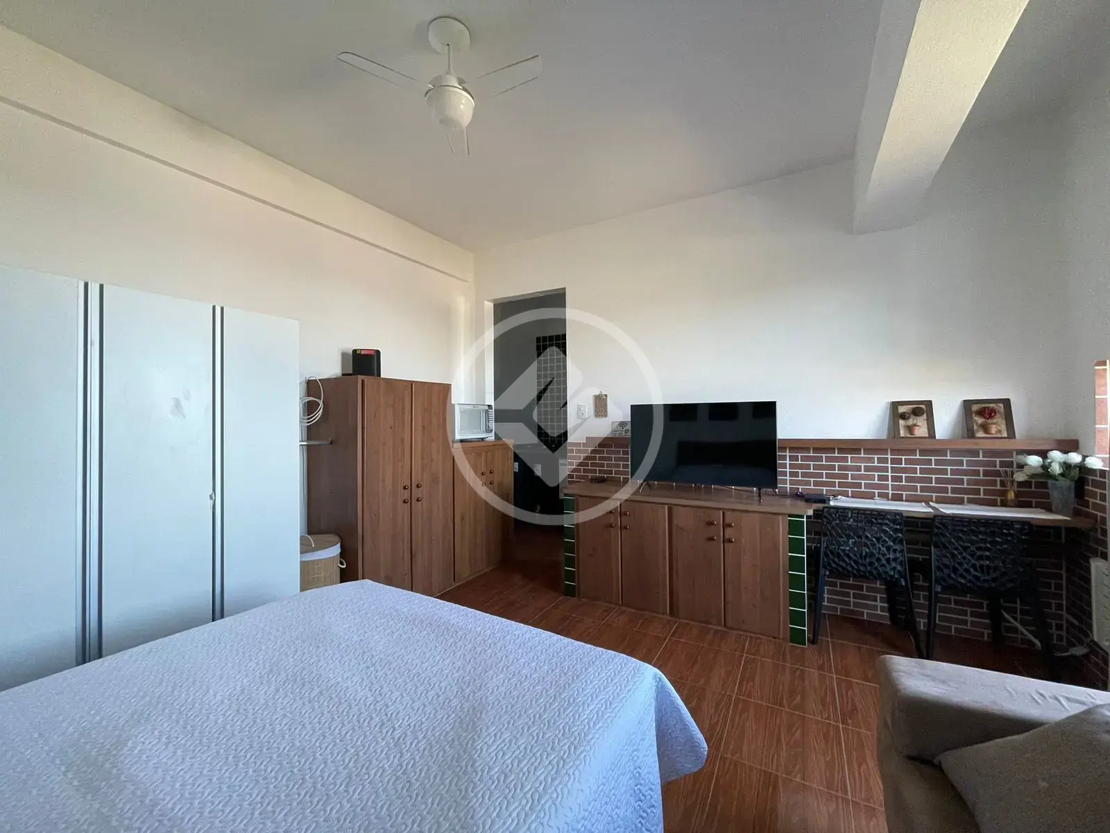 Apartamento 1 quarto no Itararé, São Vicente — foto 3 de 6
