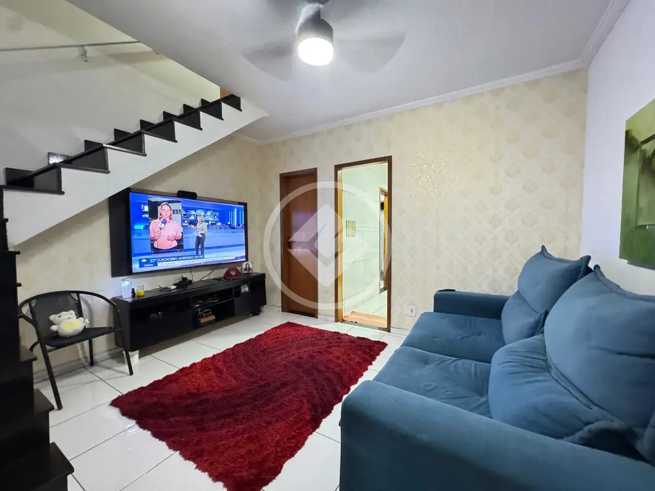 Sobrado em Condomínio Fechado - 2 Quartos -Vila São Jorge - São Vicente -Sp