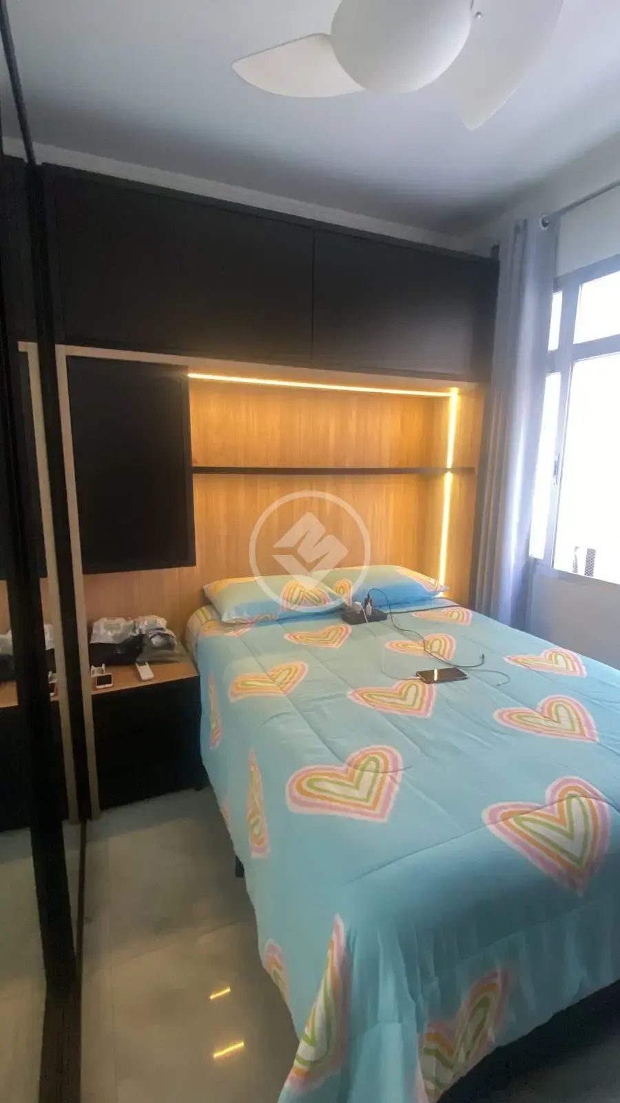 Apartamento 1 quarto no Itararé, São Vicente — foto 3 de 6