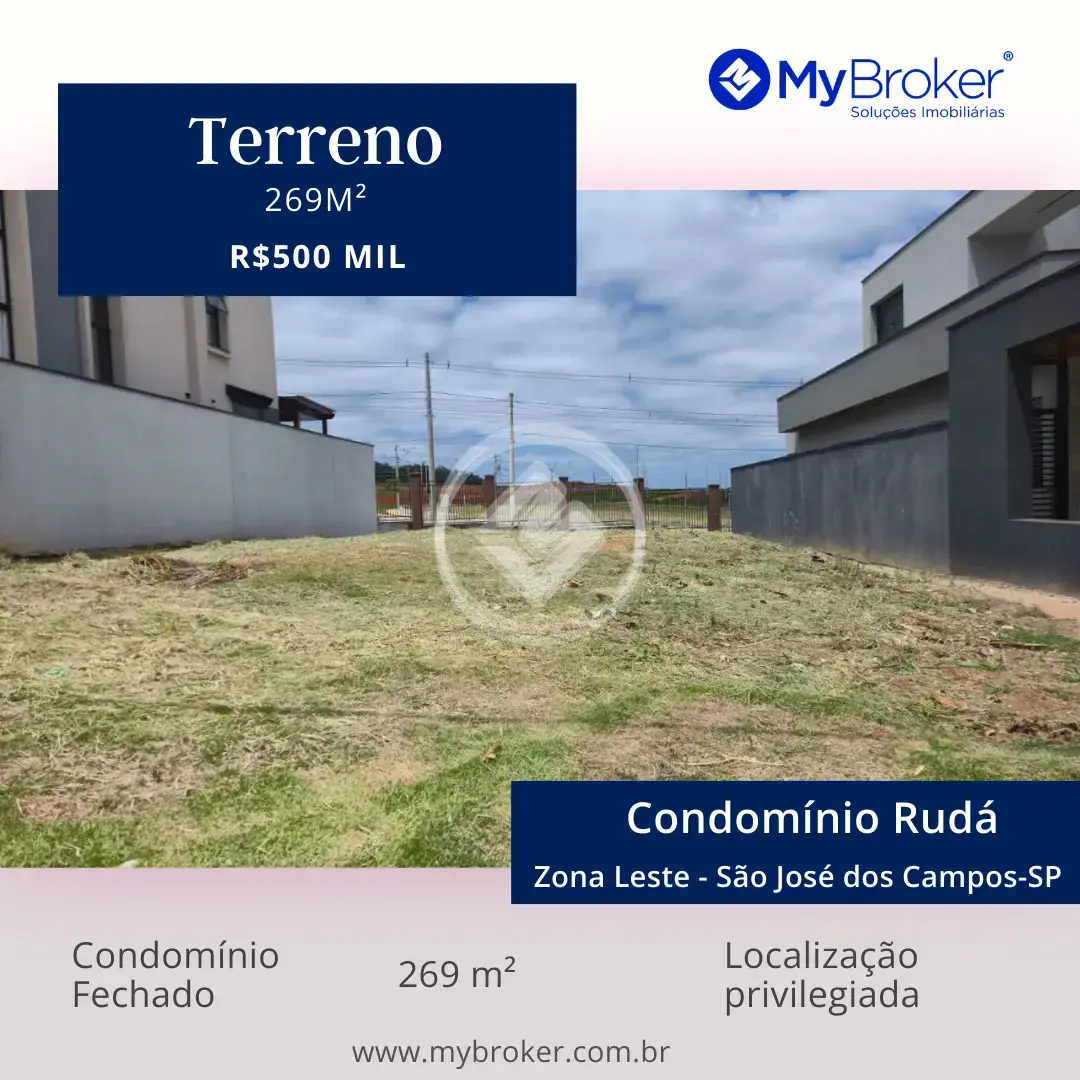 Terreno Condomínio Loteamento Floresta, São José dos Campos - SP — foto 1