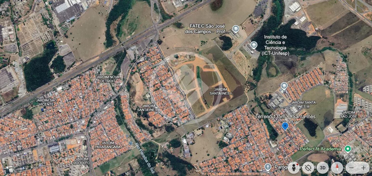 Terreno Jardim Santa Ines III, São José dos Campos - SP — foto 1
