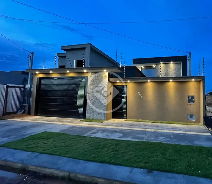 CASA 4 QUARTOS (2 SUÍTES), ÁREA GOURMET E PISCINA (CASCATA E HIDROMASSEM) RESIDENCIAL FLORENÇA SINOP-MT