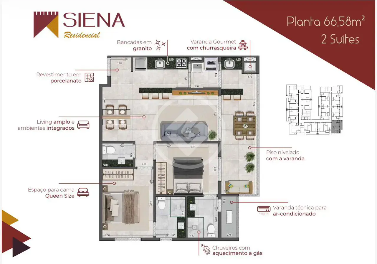 Apartamento 2 quartos no Itaguá, Ubatuba — foto 3 de 6