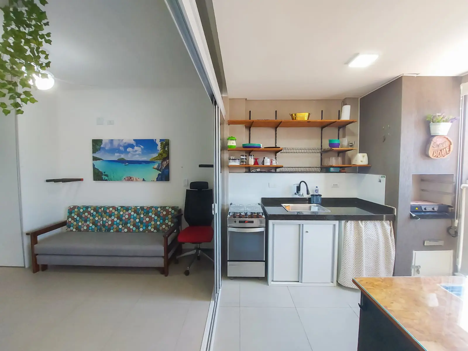 Loft / Studio 1 quarto no Itaguá, Ubatuba — foto 4 de 6