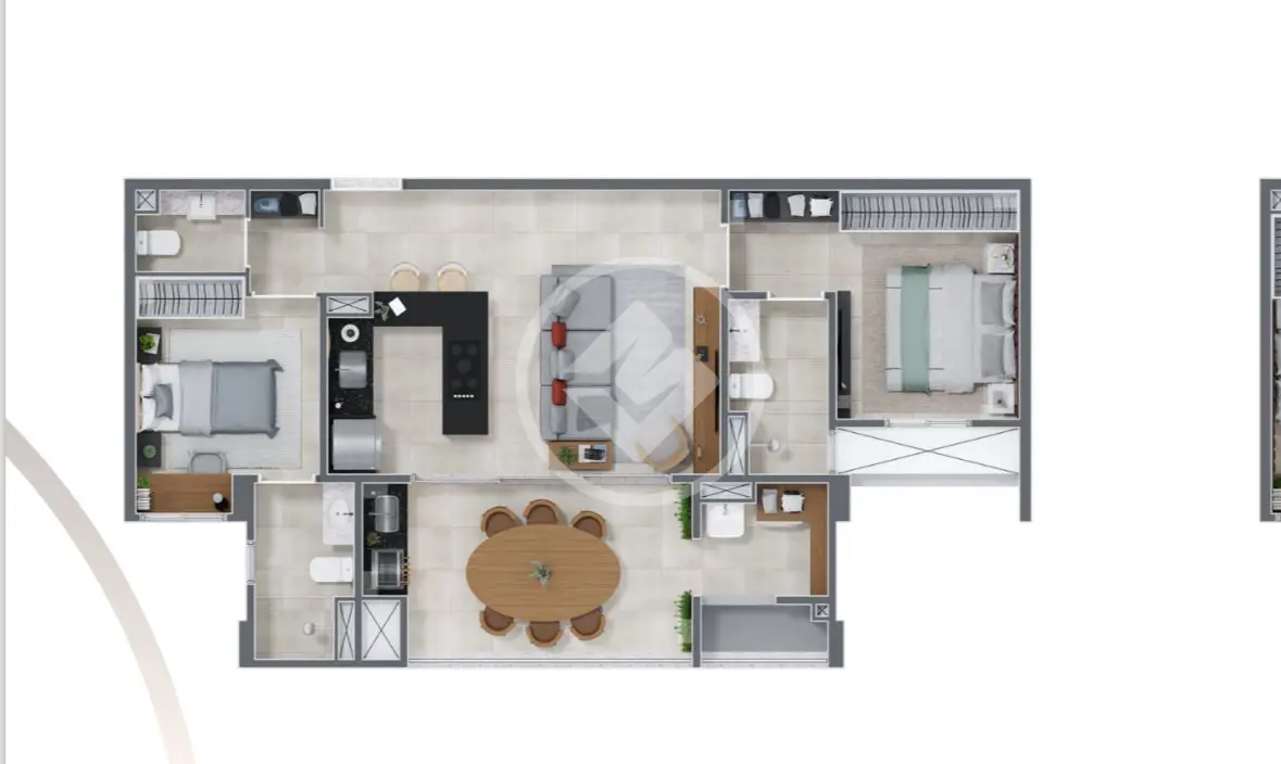 Apartamento 2 quartos no Jardim Sul, Uberlândia — foto 3 de 6