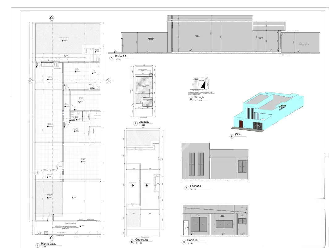 Casa à venda com 3 quartos, sendo 1 suíte – 170 m²- Jardim Brasília - Uberlândia/MG