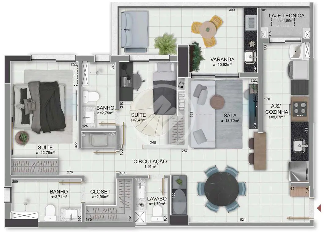 Apartamento 2 quartos no Jardim Sul, Uberlândia — foto 6 de 6