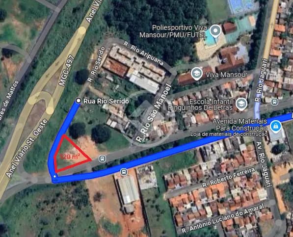Terreno Mansour, Uberlândia - MG — foto 1