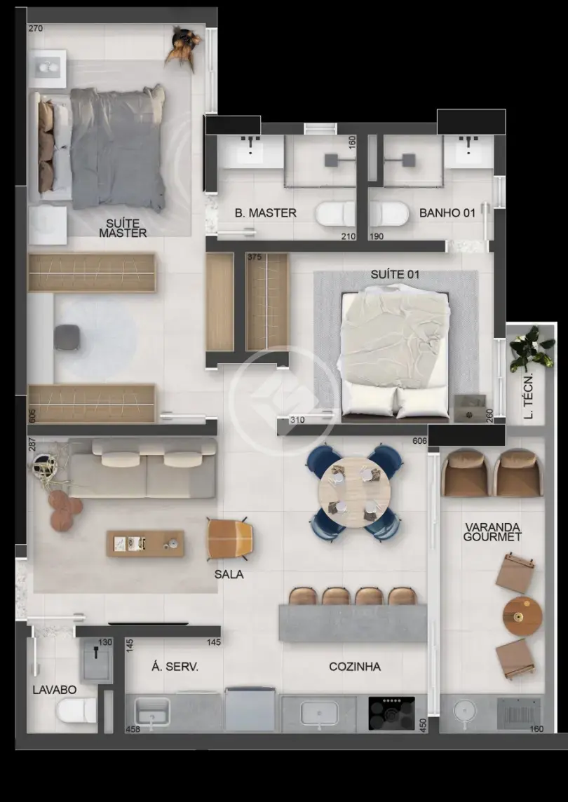 Apartamento 2 quartos no Santa Mônica, Uberlândia — foto 4 de 5