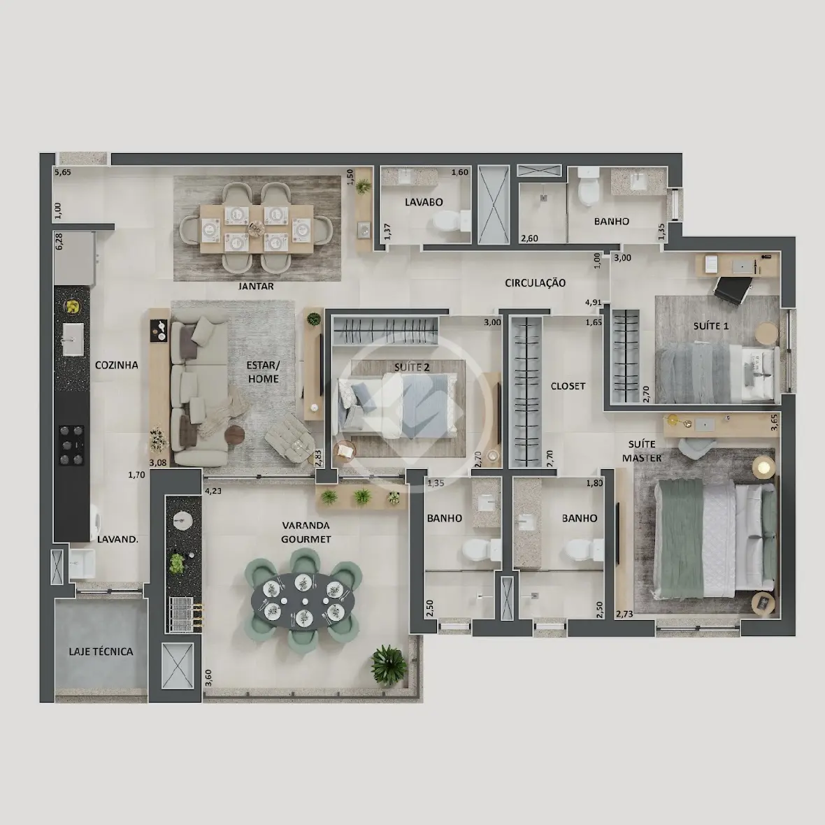 Apartamento 3 quartos no SARAIVA, Uberlândia — foto 4 de 6