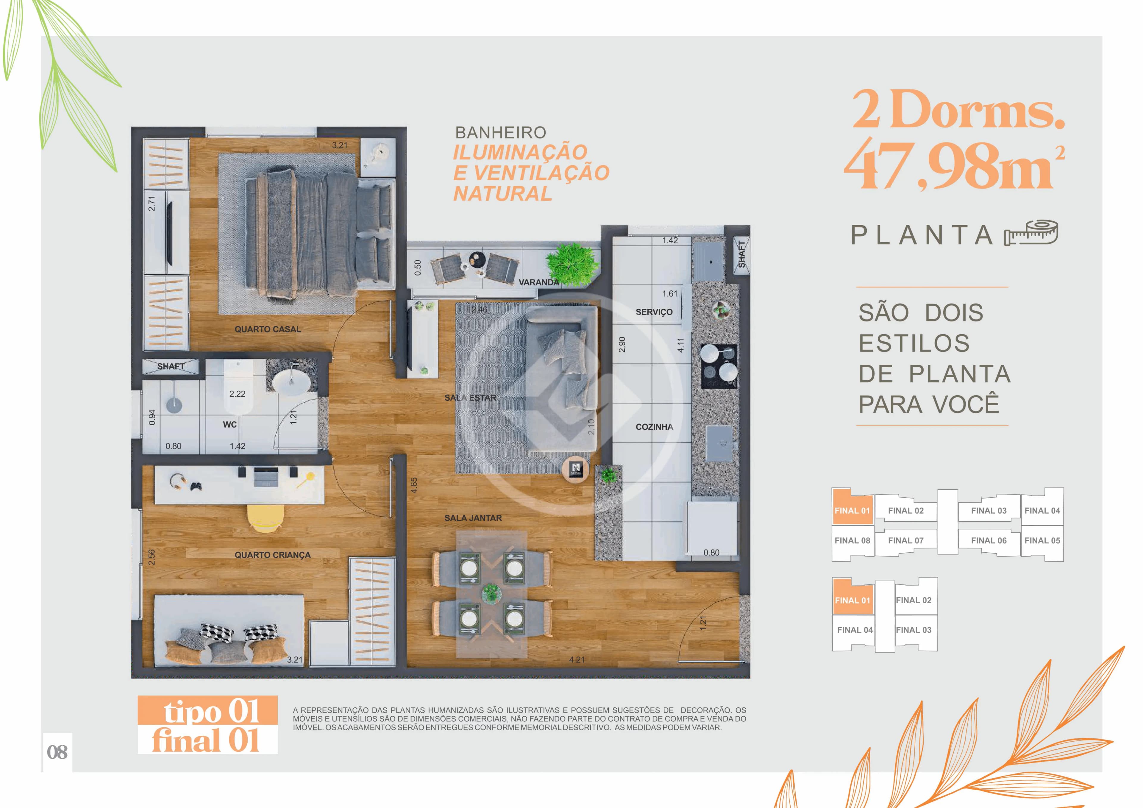 Apartamento 2 quartos no Saltinho, Paulínia — foto 5 de 6