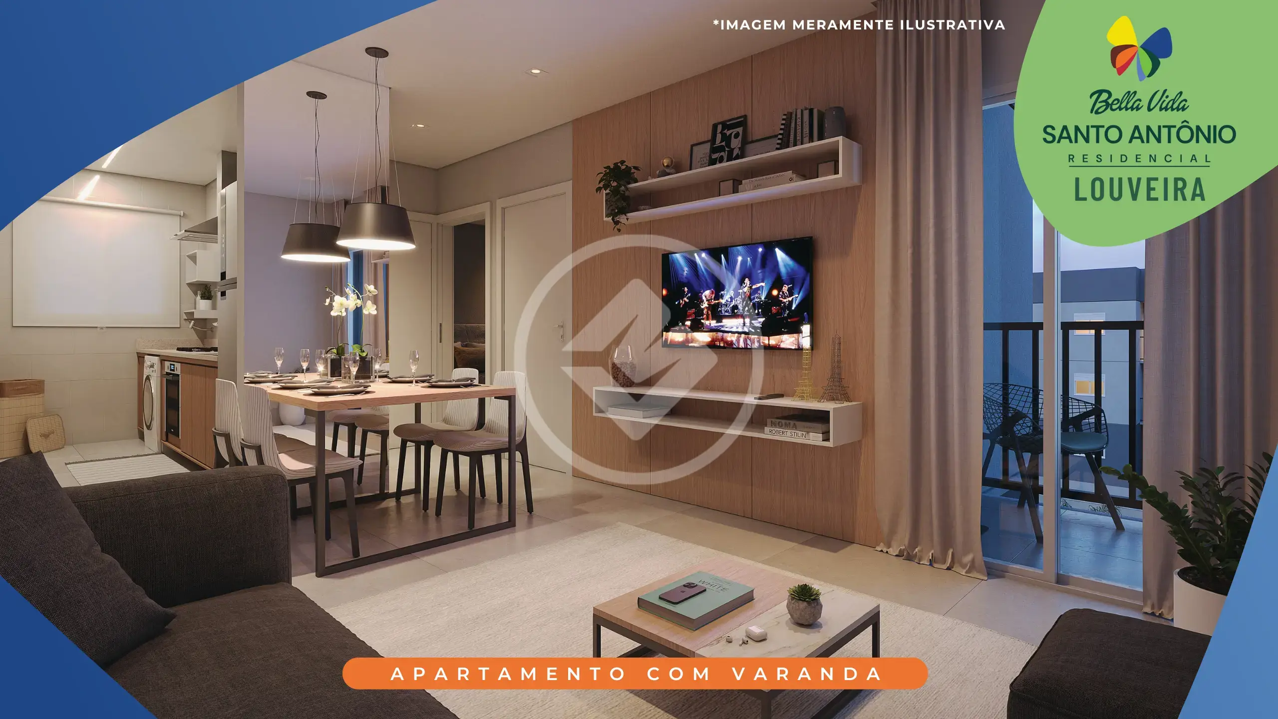 Apartamento Santo Antônio, Louveira - SP — foto 1