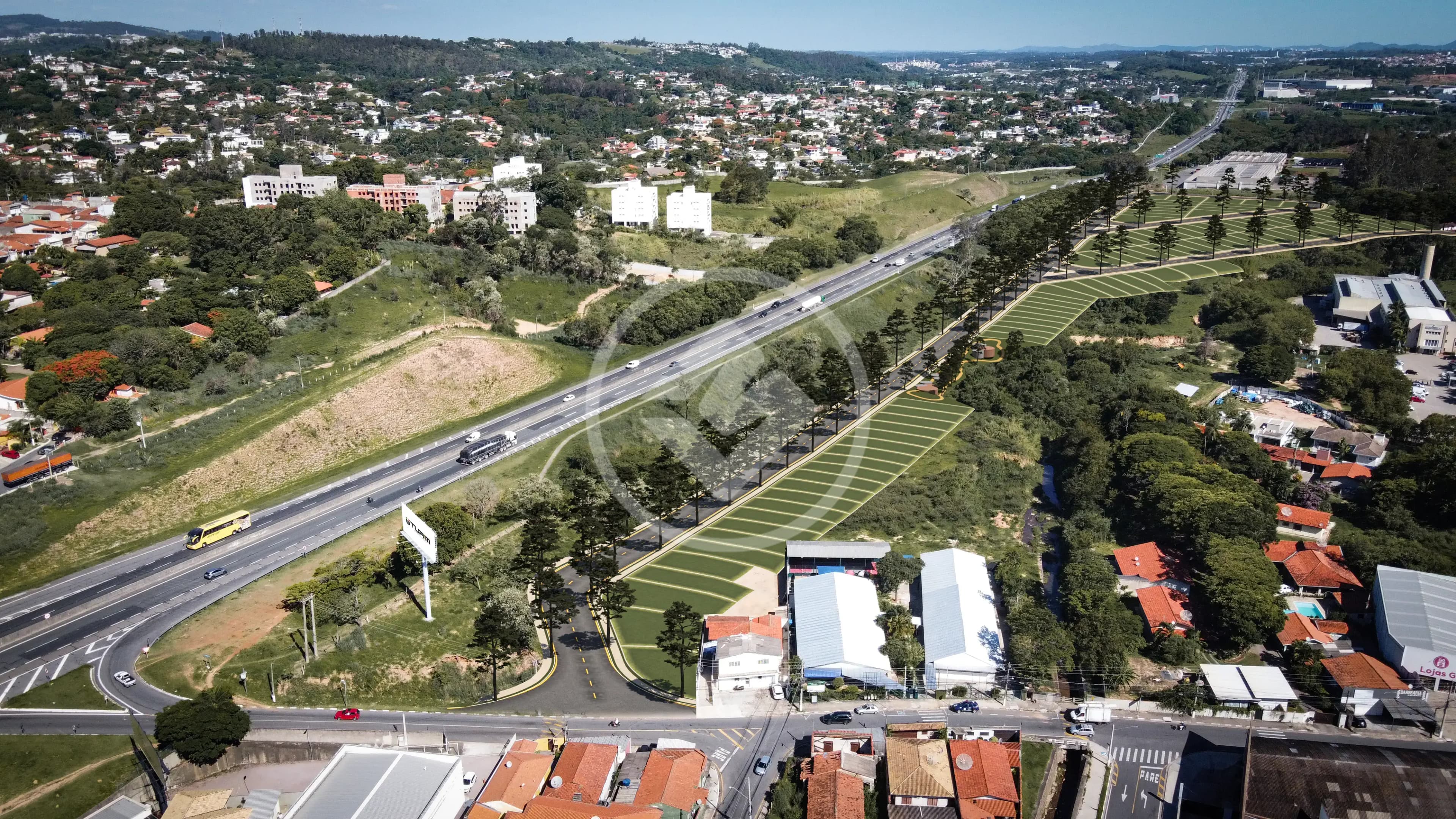 Terreno Comercial Capela, Vinhedo - SP — foto 2