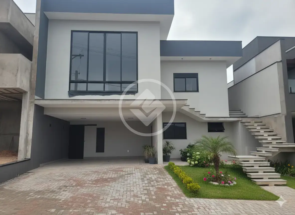 Casa Moderna com 3 Dormitórios em Condomínio Fechado – Valinhos